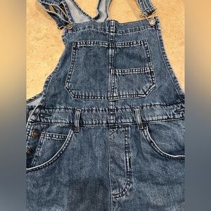 Free People Short Overalls